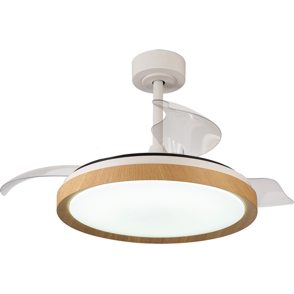 Люстра потолочная-вентилятор LED с ПДУ Mantra Mistral 8827-38017