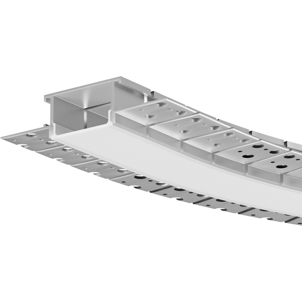 Алюминиевый профиль световая линия под гипсокартон встраиваемый с боковым изгибом ALM-6214SB-S-2M Maytoni 636003-16170