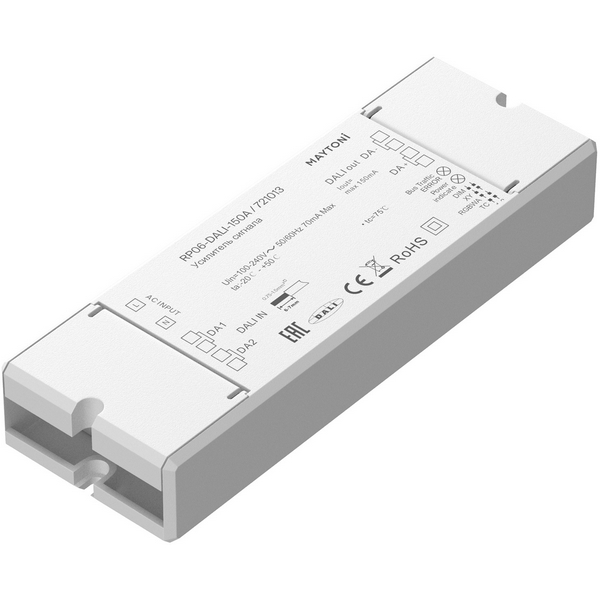 Усилитель сигнала DALI DT6 DT8 150mA 230VAC Maytoni 721013-55047