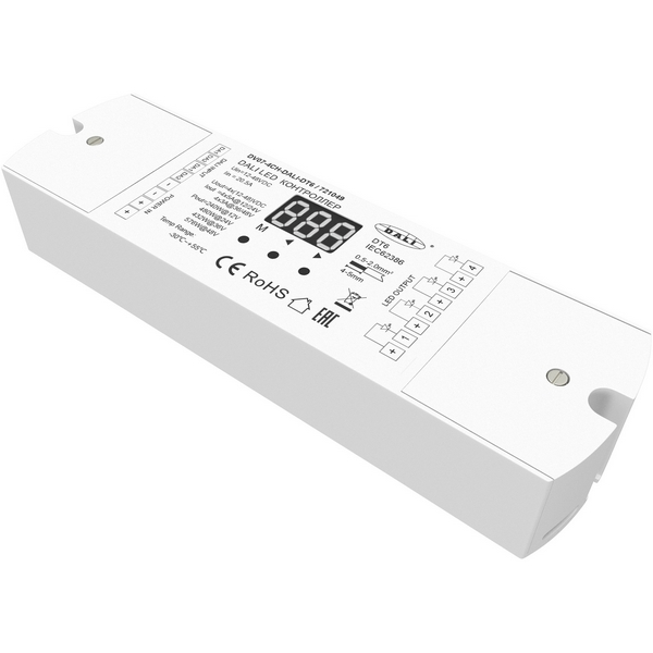 Контроллер DALI DT6 DC 4 канала 12-48В Maytoni 721049-34213