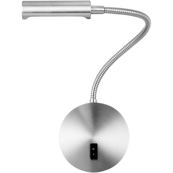 Настенный светильник на гибкой ножке для чтения (бра на гибкой ножке) Stem 3000К 3Вт IP 20 LED Maytoni Technical C035WL-L3CH3K