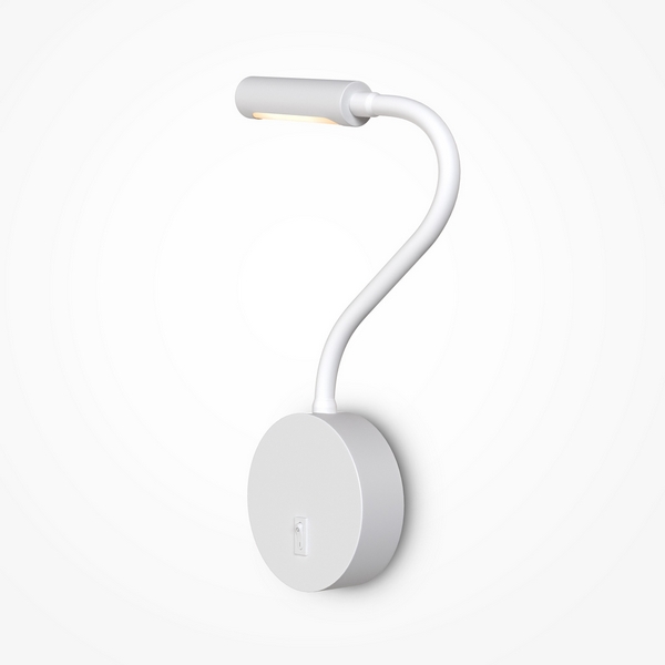 Настенный светильник на гибкой ножке для чтения (бра на гибкой ножке) Stem 3000К 3Вт IP 20 LED Maytoni Technical C035WL-L3W3K-69436