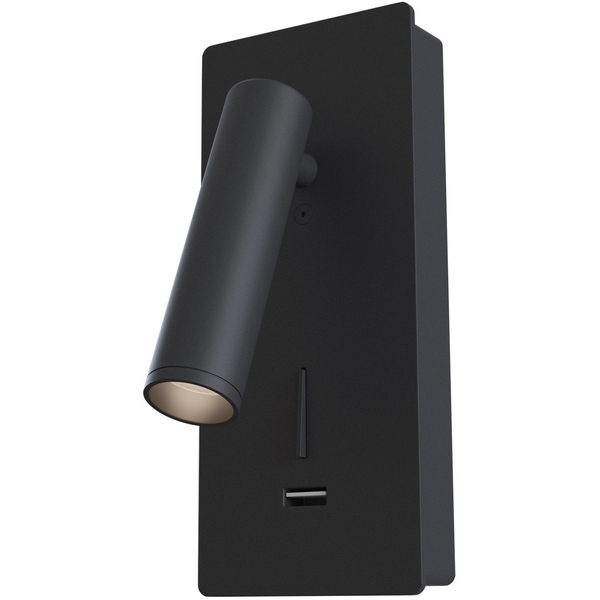 Настенный светильник для чтения (бра) Mirax 3000К 3Вт IP 20 LED Maytoni Technical C041WL-L3B3K-26929