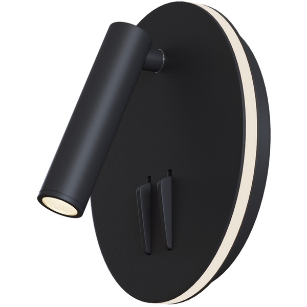 Настенный светильник (бра) Ios 176 3000К 9Вт IP 20 LED Maytoni Technical C176-WL-01-6W-B-15318