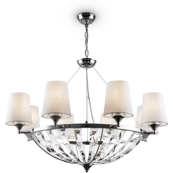 Подвесная люстра хрустальная Maytoni Pantheon H021PL-08CH-41333