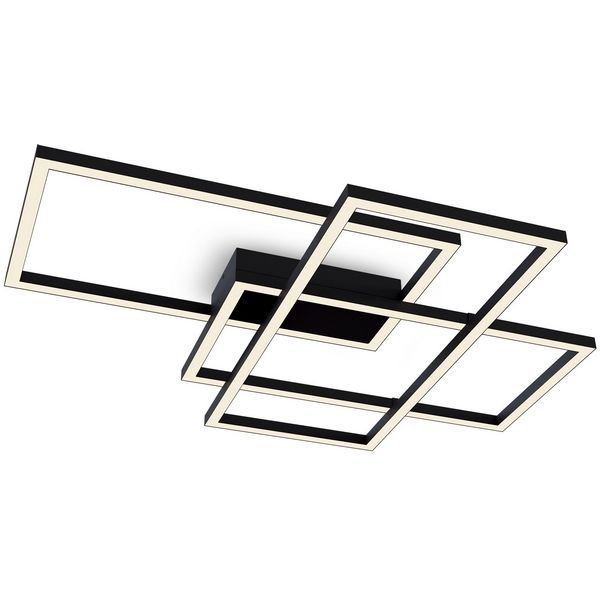 Потолочная люстра светодиодная Maytoni Line MOD016CL-L80BK-91185