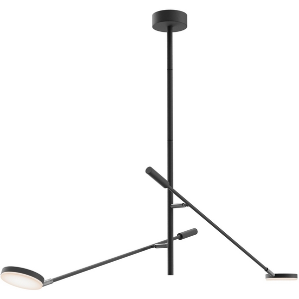 Потолочная светодиодная люстра на штанге Maytoni Fad MOD070CL-L15B3K1-91185