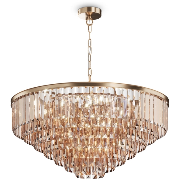 Люстра подвесная Maytoni Revero MOD085PL-16G с подвесками