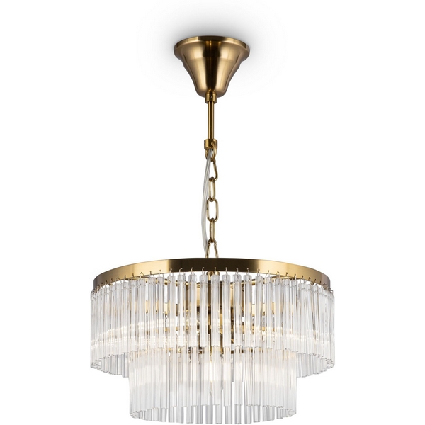 Подвесная каскадная люстра Maytoni Colonne MOD093PL-04BS