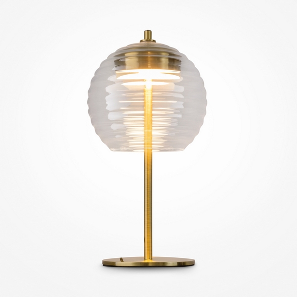 Настольная лампа светодиодная Maytoni Rueca P060TL-L12BSK1-53371 в форме шара