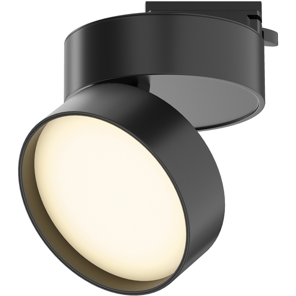 Трековый светильник светодиодный однофазный 220V 18W Maytoni Technical Onda TR007-1-18W3K-B-1-46806