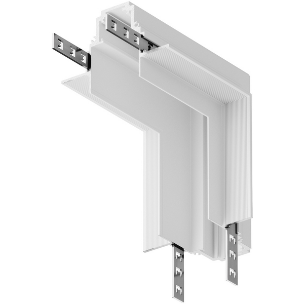 Угловой коннектор внутренний S35 встраиваемый белый (магнитный) Maytoni Technical TRA004ICL-22W-58626