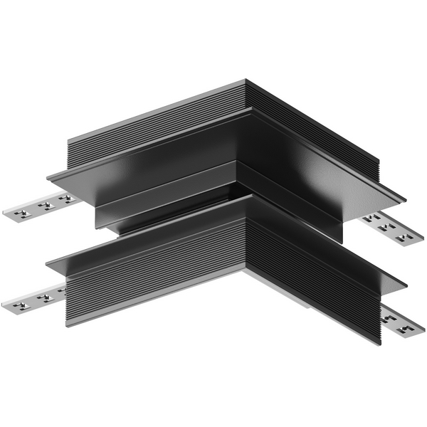 Угловой коннектор внешний S35 встраиваемый черный (магнитный) Maytoni Technical TRA004OCL-22B-38644