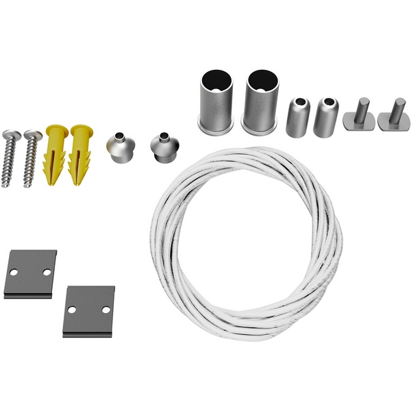 Тросовый подвес 2шт Gravity серебро (магнитный) Maytoni Technical TRA004SW-21S-86622