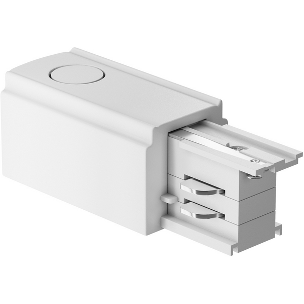 Ввод питания левый Trinity белый (трехфазный) Maytoni Technical TRA005B-31W-L-50291