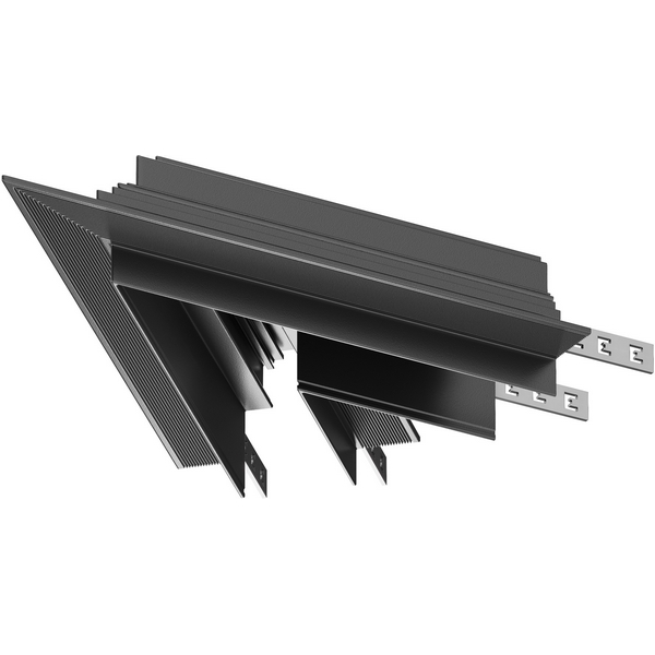 Угол-соединитель 45° Gravity встраиваемый черный (магнитный) Maytoni Technical TRA010CLS-42B-89375