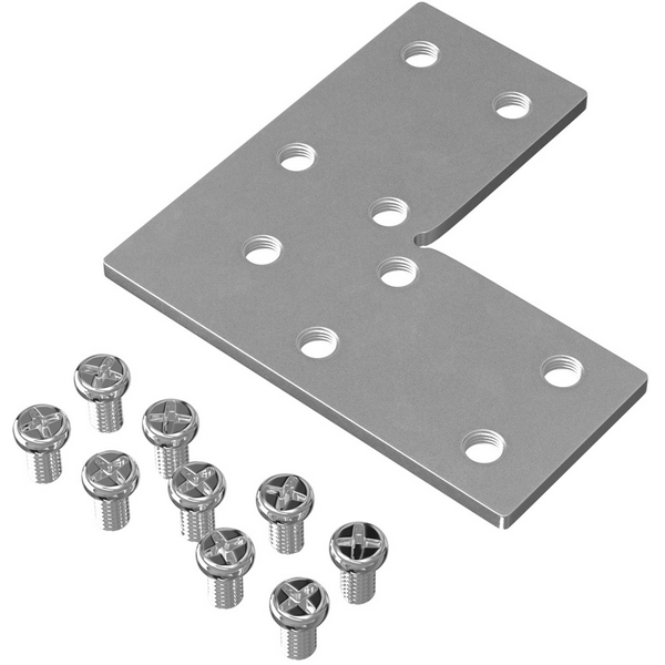 Соединитель угловой для накладного шинопровода Exility Maytoni Accessories for tracks Exility TRA034CL-21-49250