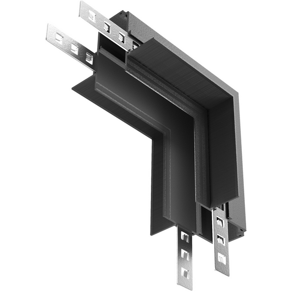 Соединитель угловой для магнитного шинопровода Maytoni Accessories for tracks Exility TRA034ICL-42.12B-39487