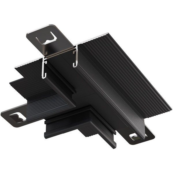 Т- образный коннектор встраиваемый, черный Maytoni Accessories for tracks Basity TRA172CT-12B-13761