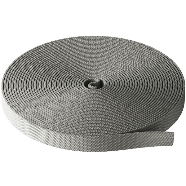 Токопроводящая текстильная лента 48V 10м светло-серая Maytoni Technical Conductive textile tape Parity TRX130-1.10LG-73020