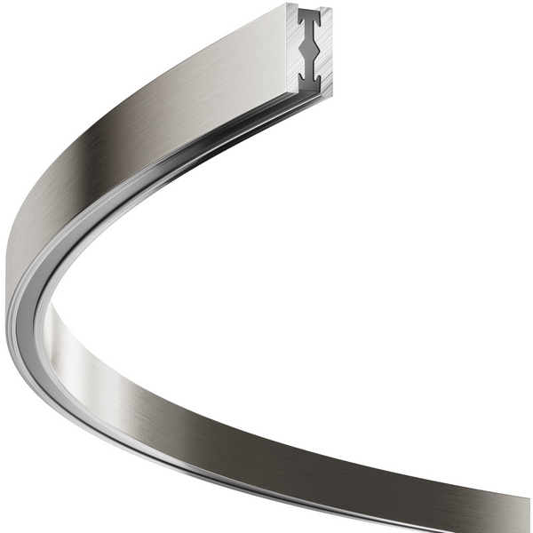 Шинопровод круглый из полукругов 1200мм платина Maytoni Busbar trunkings Flarity TRX154-2SR-D1200-PT-28828