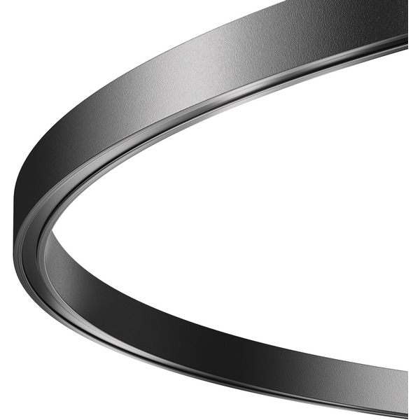 Шинопровод модульный подвесной магнитный 24V Flarity круглый черный 65 см Maytoni Technical Busbar trunkings Flarity TRX154-R-D650-B-54735