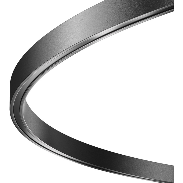 Шинопровод модульный подвесной магнитный 24V Flarity круглый черный 80 см Maytoni Technical Busbar trunkings Flarity TRX154-R-D800-B-25097