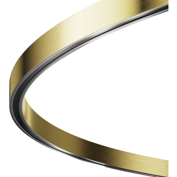 Шинопровод модульный подвесной магнитный 24V Flarity круглый латунь 80 см Maytoni Technical Busbar trunkings Flarity TRX154-R-D800-BS-54735