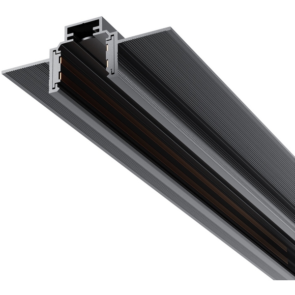 Шинопровод под гипсокартон встраиваемый магнитный 48V черный 2м Maytoni Technical Busbar trunkings Exility TRXM034-422B-94248