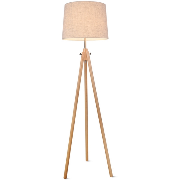 Торшер на треноге Maytoni Calvin Z177-FL-01-BR-53371