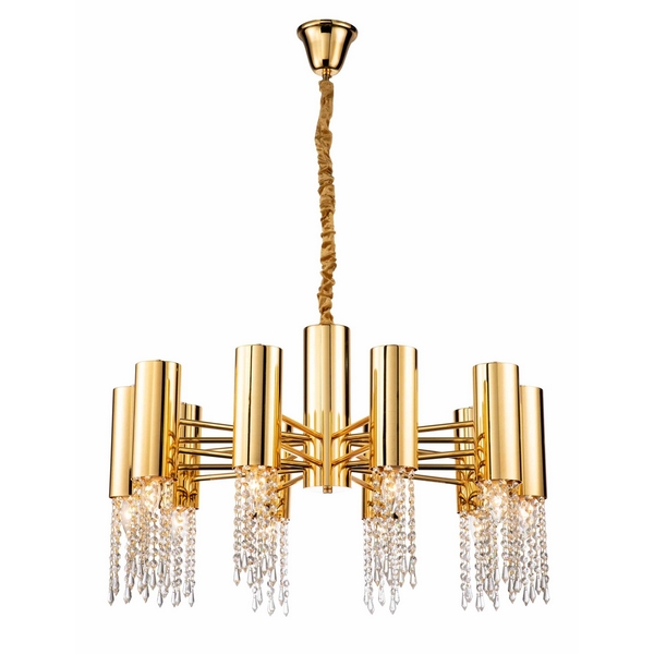 Люстра хрустальная подвесная Moderli Klimand V10010-10P-83139 с подвесками