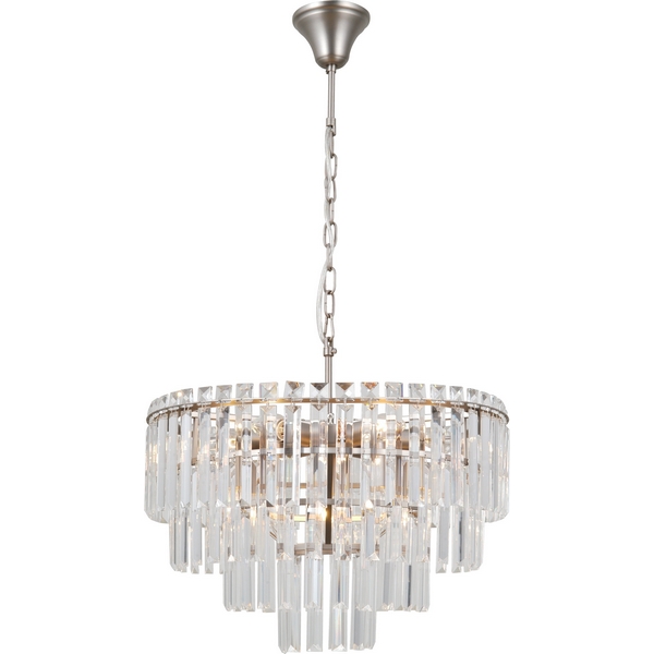 Подвесная люстра хрустальная Moderli Crystal V10738-9P-83139