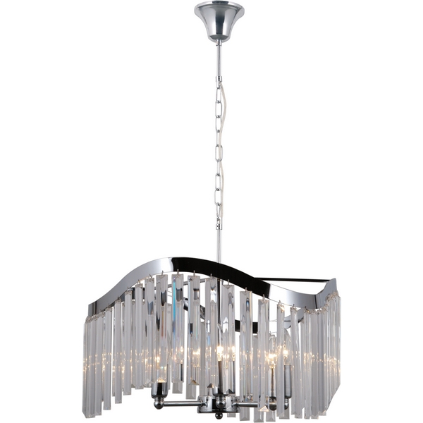 Подвесная люстра хрустальная Moderli Wave V10772-6P-99868