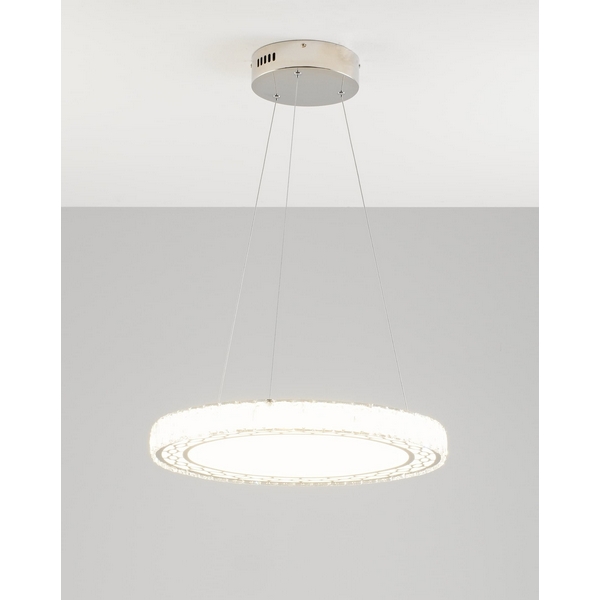 Люстра подвесная светодиодная LED*50W Moderli Ice V1600-PL-83139