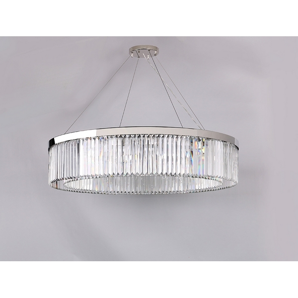 Подвесная люстра хрустальная Newport 10110 10110+6/C