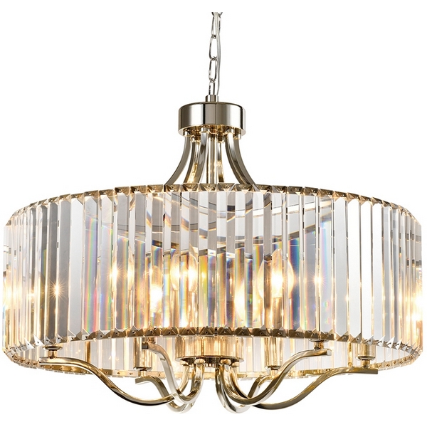 Подвесная люстра хрустальная Newport 12400 12406/S-50606