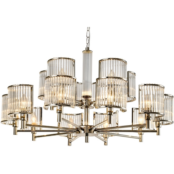 Подвесная люстра хрустальная Newport 12500 12510+5/C-78247