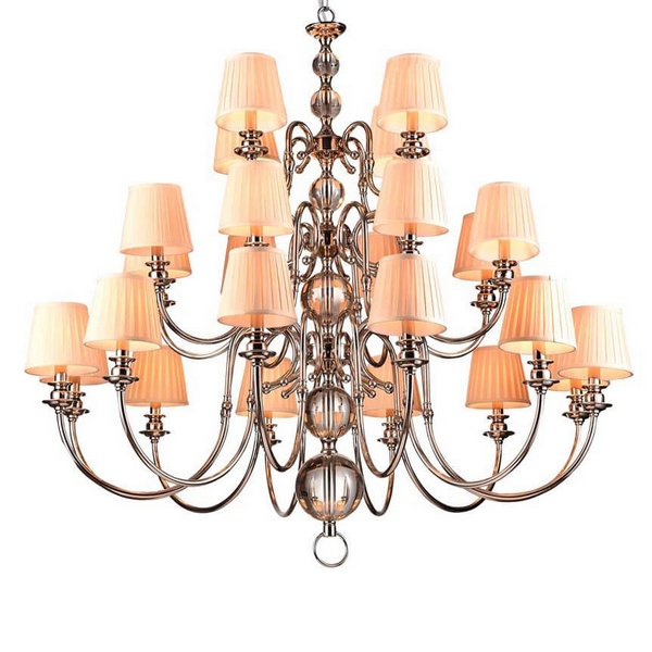 Большая люстра 31010+12/C-28207 Newport 3100 без абажуров