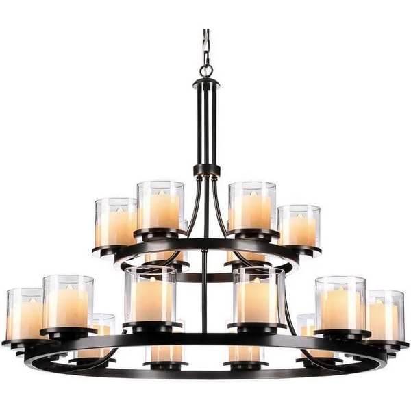 Большая люстра 35012+6/С-04166