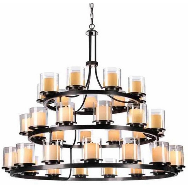 Большая люстра 35015+12+9/С-46147