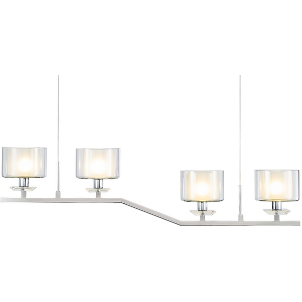 Большой подвесной светильник 4404/S chrome-70470 Newport 4400