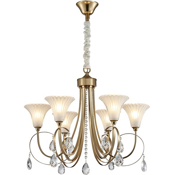 Подвесная люстра Newport 4820 4826/C с подвесками