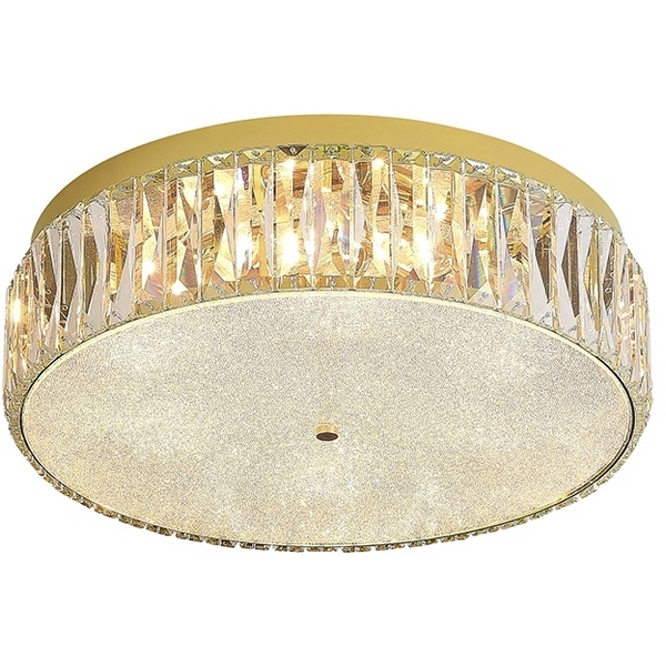 Потолочная люстра хрустальная Newport 8240 8246/PL gold NEW-09280