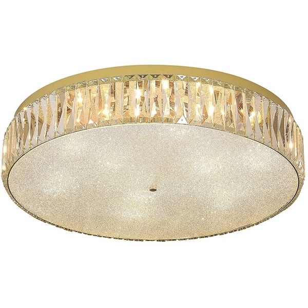 Потолочная люстра хрустальная Newport 8240 8249/PL gold NEW-13725