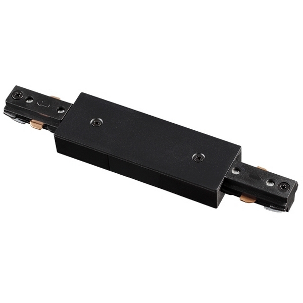 Соединитель с токопроводом для однофазного трехжильного шинопровода IP20 220V NT18 черный Novotech 135005-47968