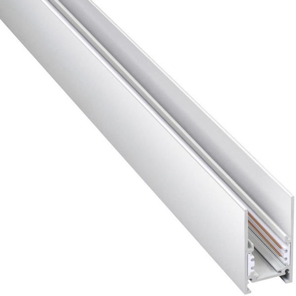 Низковольтный шинопровод встраиваемый 1м (токопровод и заглушки в комплекте) IP20 48V Novotech Flum 135090-30261