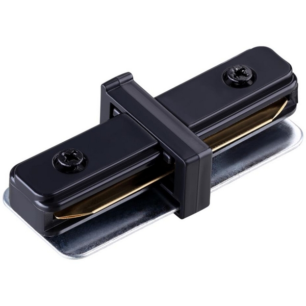 Внутренний соединитель с токопроводом для однофазного двухжильного шинопровода IP20 220V NT22 черный Novotech 135140-95124