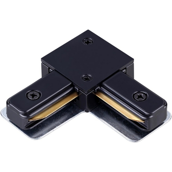 Соединитель с токопроводом для однофазного двухжильного шинопровода IP20 220V NT22 черный Novotech 135142-95124