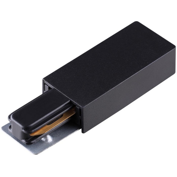 Токопровод для однофазного двухжильного шинопровода IP20 220V NT22 черный Novotech 135148-38662