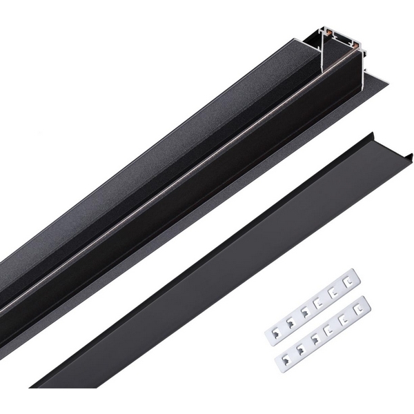 Низковольтный шинопровод для встраиваемого монтажа в ГКЛ 2м Novotech Smal 135199-62519 SHINO IP20 48V